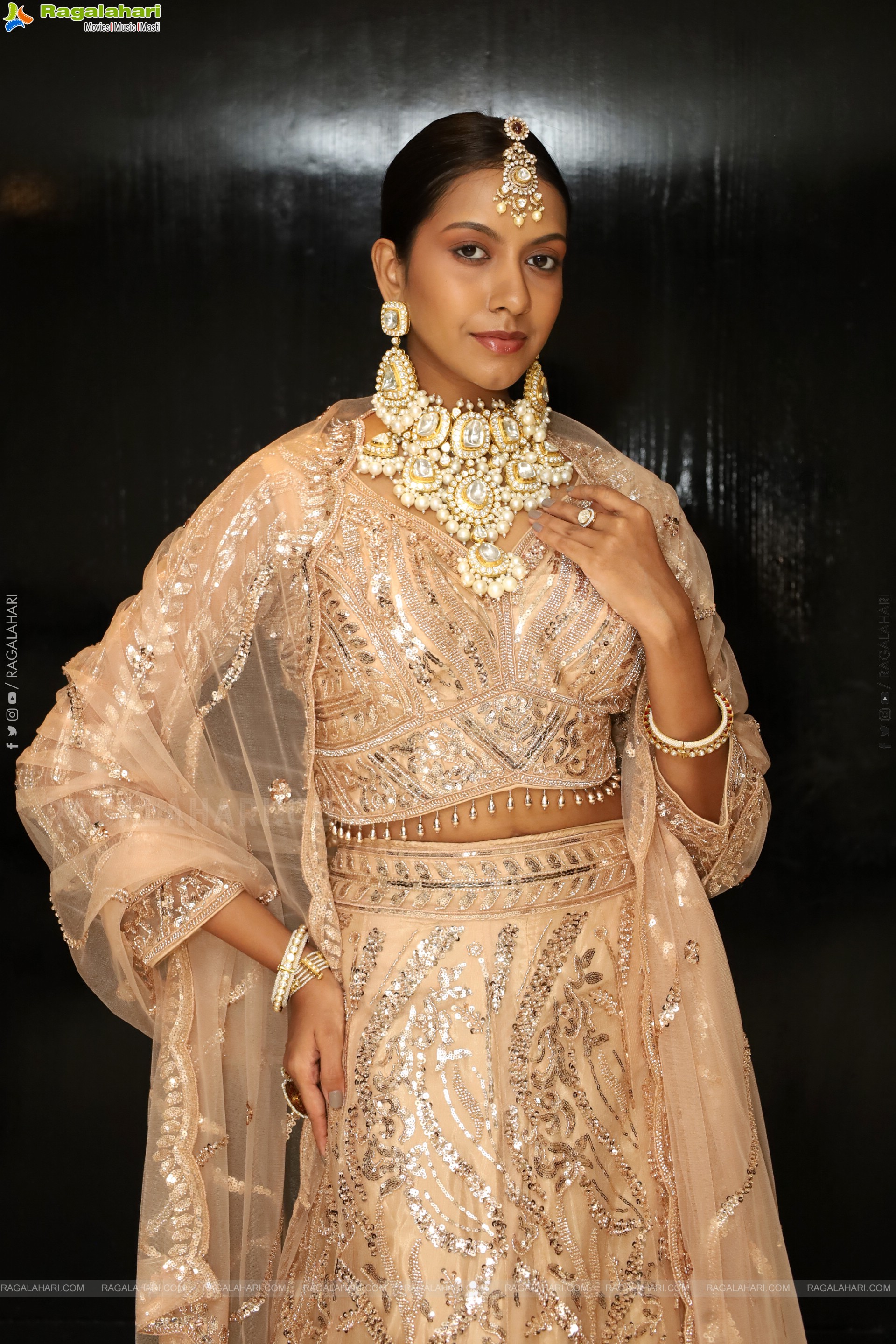 Shreya Shetty Poses with Designer Jewellery, HD Gallery