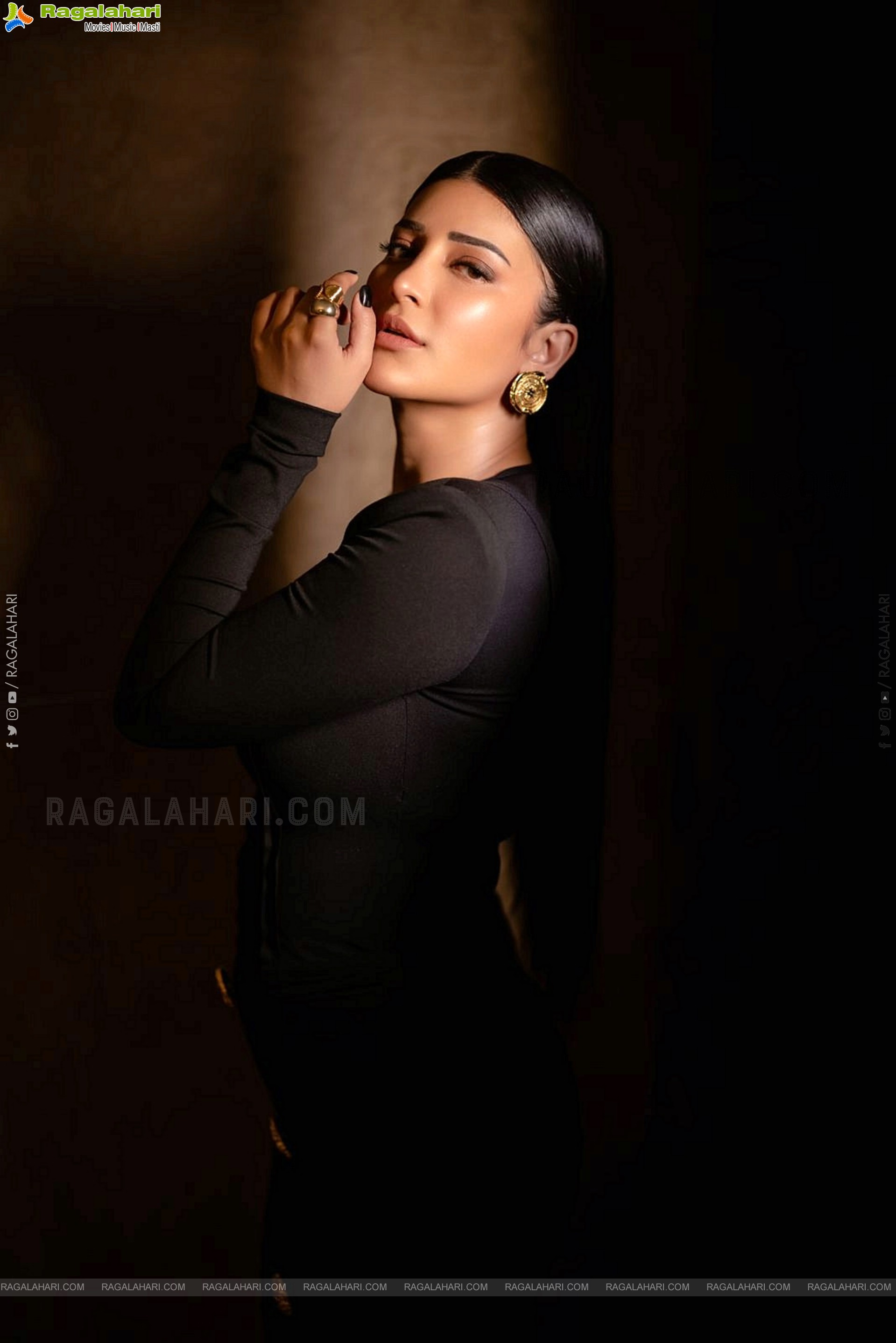 Shruti Haasan Latest HD Photoshoot Stills