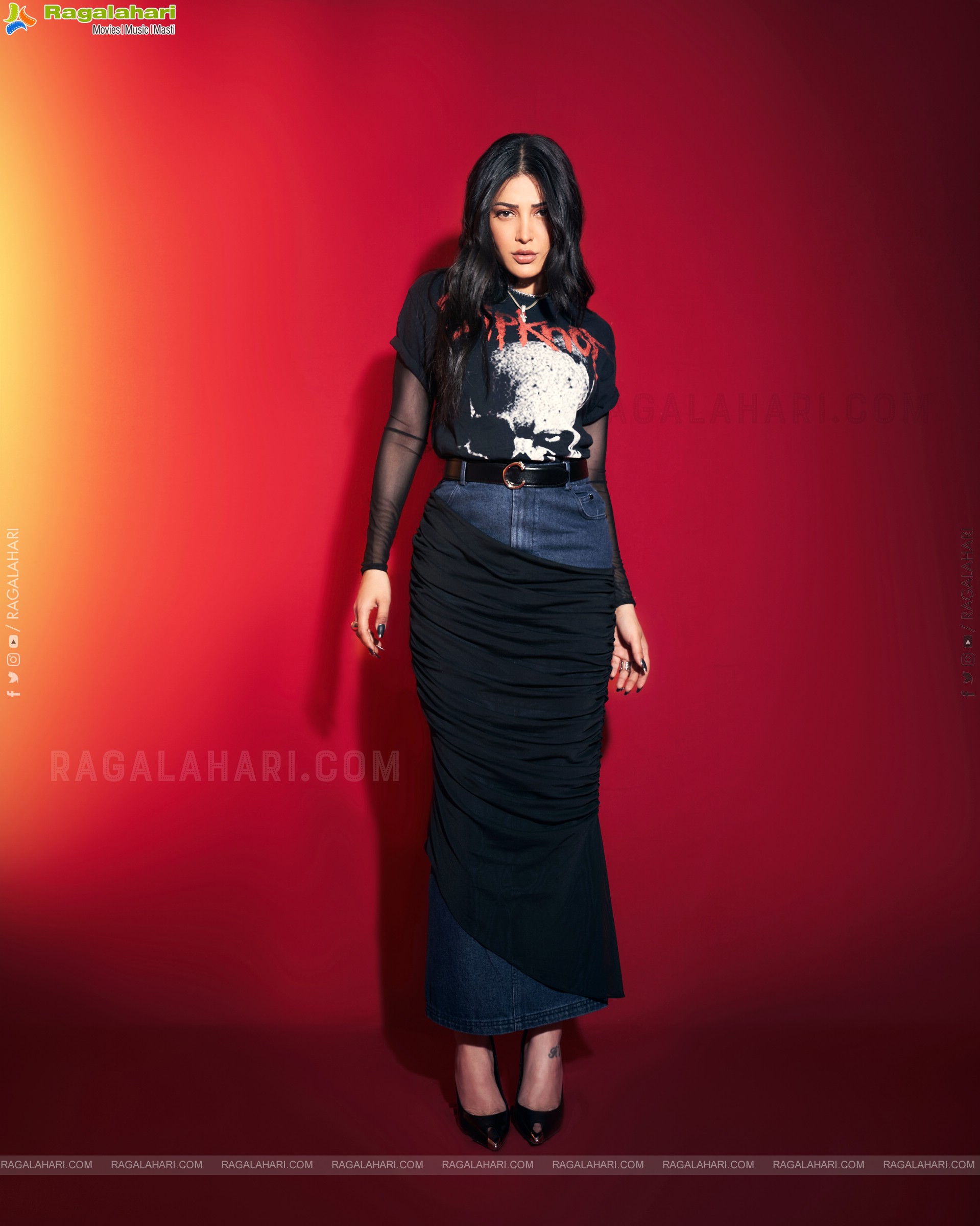 Shruti Haasan Latest HD Photoshoot Stills