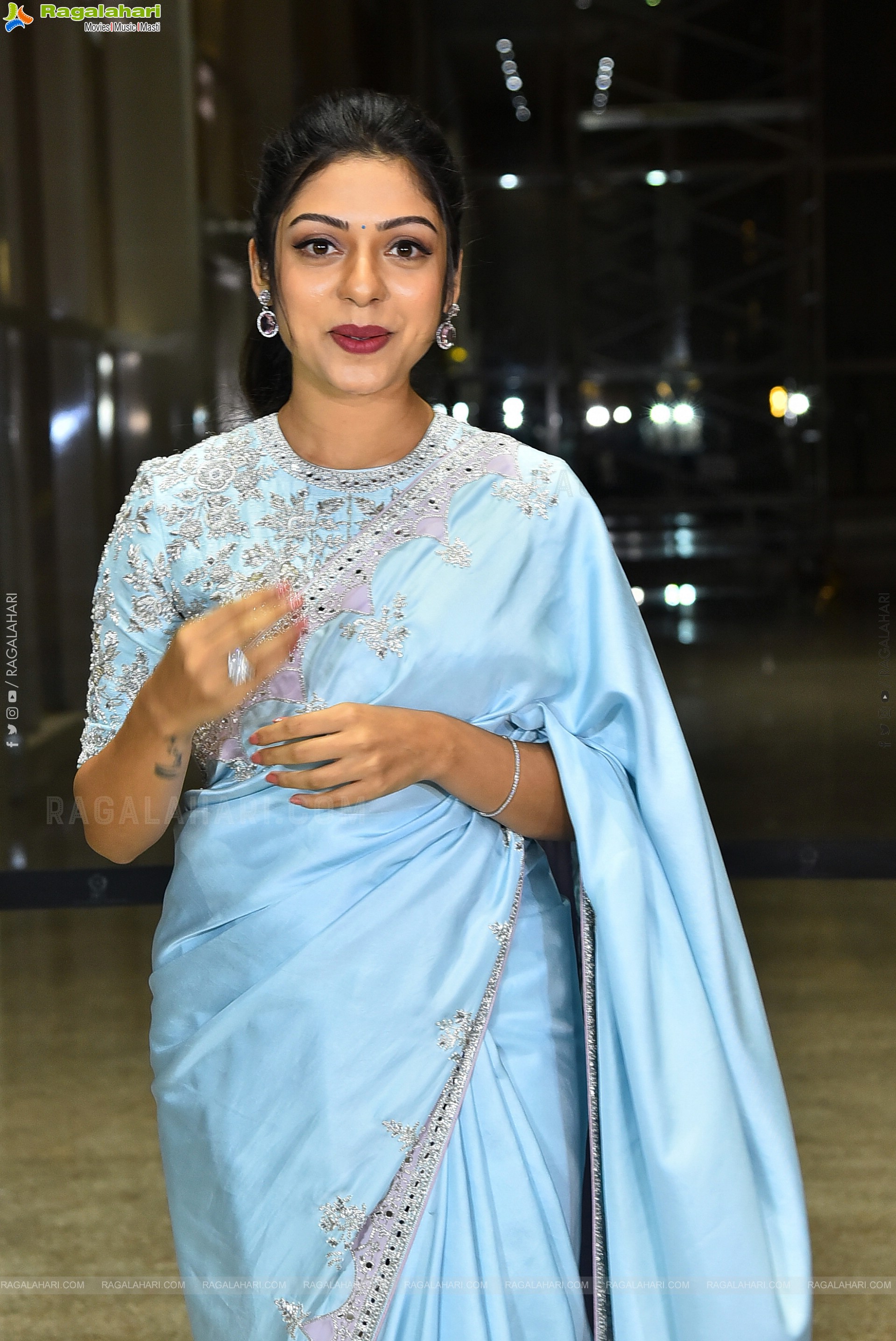 Varsha Bollamma at Thammudu Release Trailer Launch, HD Gallery