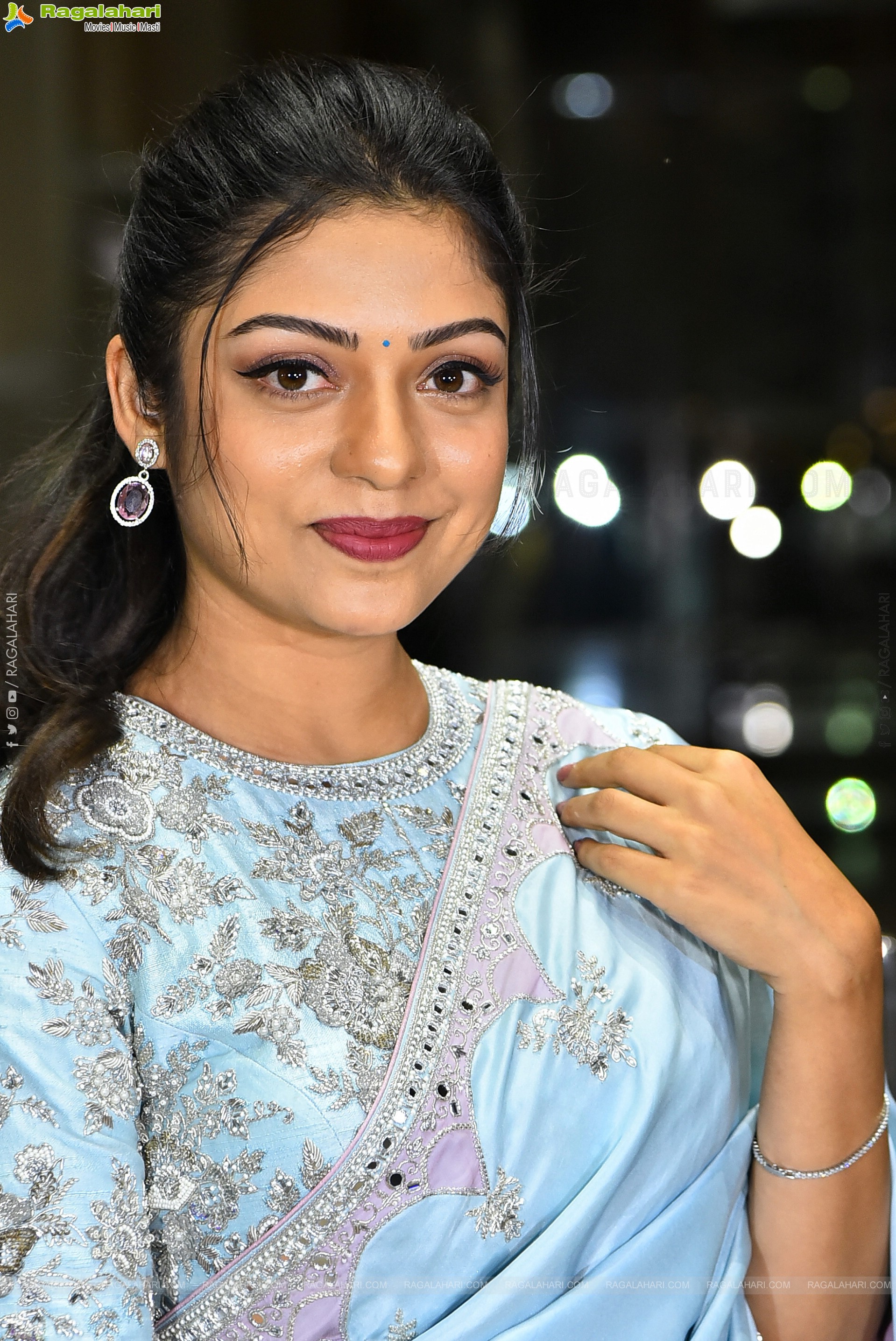 Varsha Bollamma at Thammudu Release Trailer Launch, HD Gallery