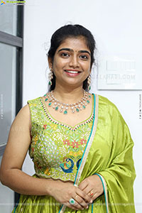 Akhila Reddy Glam stills in Green Dress, HD Gallery