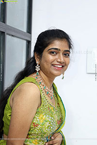 Akhila Reddy Glam stills in Green Dress, HD Gallery
