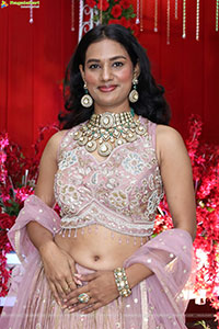 Anusha Mahathi Glam stills in Lehenga Choli