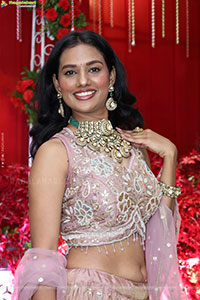 Anusha Mahathi Glam stills in Lehenga Choli