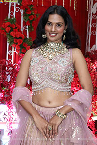 Anusha Mahathi Glam stills in Lehenga Choli