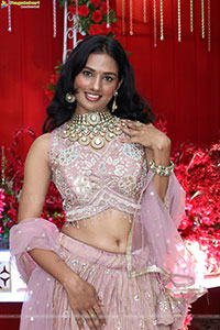 Anusha Mahathi Glam stills in Lehenga Choli