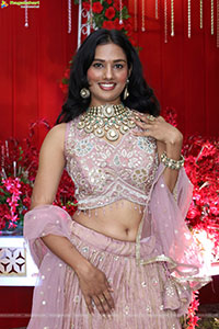 Anusha Mahathi Glam stills in Lehenga Choli