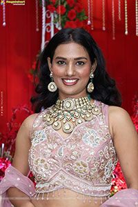 Anusha Mahathi Glam stills in Lehenga Choli
