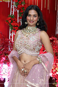 Anusha Mahathi Glam stills in Lehenga Choli