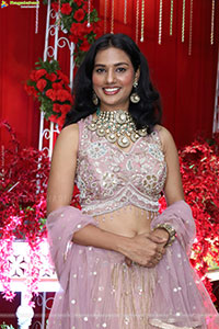 Anusha Mahathi Glam stills in Lehenga Choli