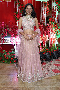 Anusha Mahathi Glam stills in Lehenga Choli