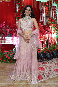 Anusha Mahathi Glam stills in Lehenga Choli
