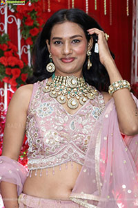 Anusha Mahathi Glam stills in Lehenga Choli