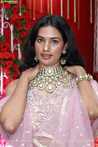 Anusha Mahathi Glam stills in Lehenga Choli