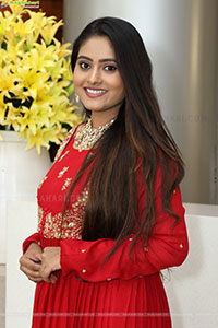 Bindhu Krishna Stills in Red Designer Dress, HD Gallery