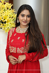 Bindhu Krishna Stills in Red Designer Dress, HD Gallery