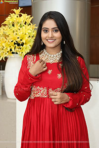 Bindhu Krishna Stills in Red Designer Dress, HD Gallery