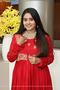 Bindhu Krishna Stills in Red Designer Dress, HD Gallery