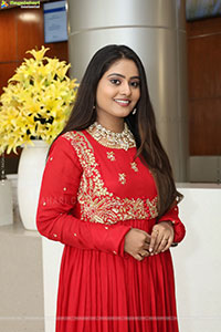 Bindhu Krishna Stills in Red Designer Dress, HD Gallery