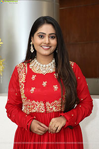 Bindhu Krishna Stills in Red Designer Dress, HD Gallery