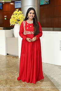 Bindhu Krishna Stills in Red Designer Dress, HD Gallery