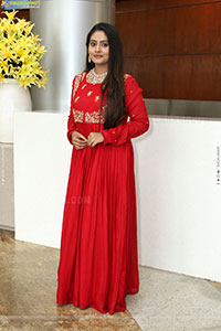 Bindhu Krishna Stills in Red Designer Dress, HD Gallery