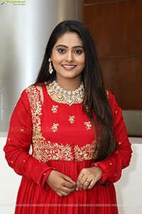 Bindhu Krishna Stills in Red Designer Dress, HD Gallery