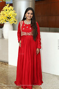 Bindhu Krishna Stills in Red Designer Dress, HD Gallery