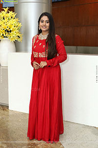 Bindhu Krishna Stills in Red Designer Dress, HD Gallery