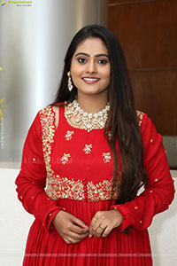 Bindhu Krishna Stills in Red Designer Dress, HD Gallery