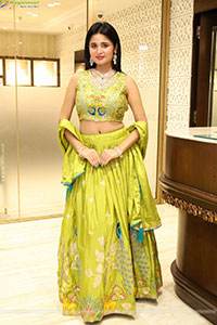 Ishika Roy in Olive Green Lehenga Choli, HD Gallery