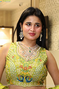 Ishika Roy in Olive Green Lehenga Choli, HD Gallery
