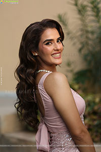 Kavya Thapar at Nenu Ready Movie Song Launch Event