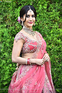 Nabha Natesh at Nagabandham Pre Release Press Meet