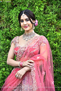Nabha Natesh at Nagabandham Pre Release Press Meet
