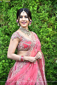 Nabha Natesh at Nagabandham Pre Release Press Meet