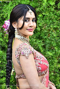 Nabha Natesh at Nagabandham Pre Release Press Meet
