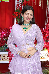 Pratiksha Mishra stills in Elegant Lehenga Choli