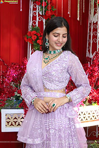 Pratiksha Mishra stills in Elegant Lehenga Choli