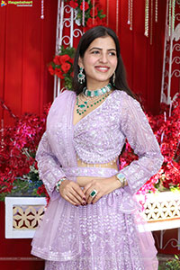 Pratiksha Mishra stills in Elegant Lehenga Choli