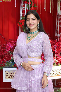 Pratiksha Mishra stills in Elegant Lehenga Choli