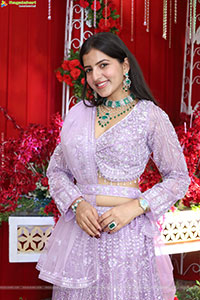 Pratiksha Mishra stills in Elegant Lehenga Choli