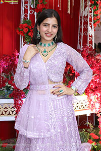 Pratiksha Mishra stills in Elegant Lehenga Choli