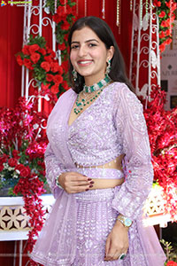 Pratiksha Mishra stills in Elegant Lehenga Choli