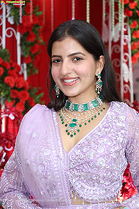 Pratiksha Mishra stills in Elegant Lehenga Choli