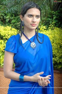 Gowri Pandit Wet Saree Photos