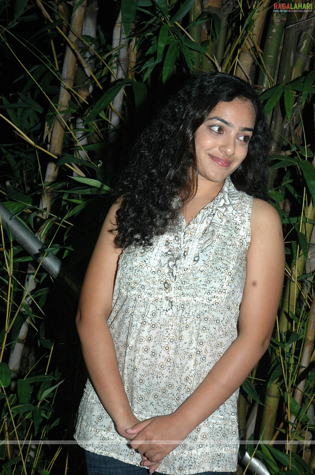 Nithya Menon at 180 Movie Press Meet, Hyderabad, Photo Gallery