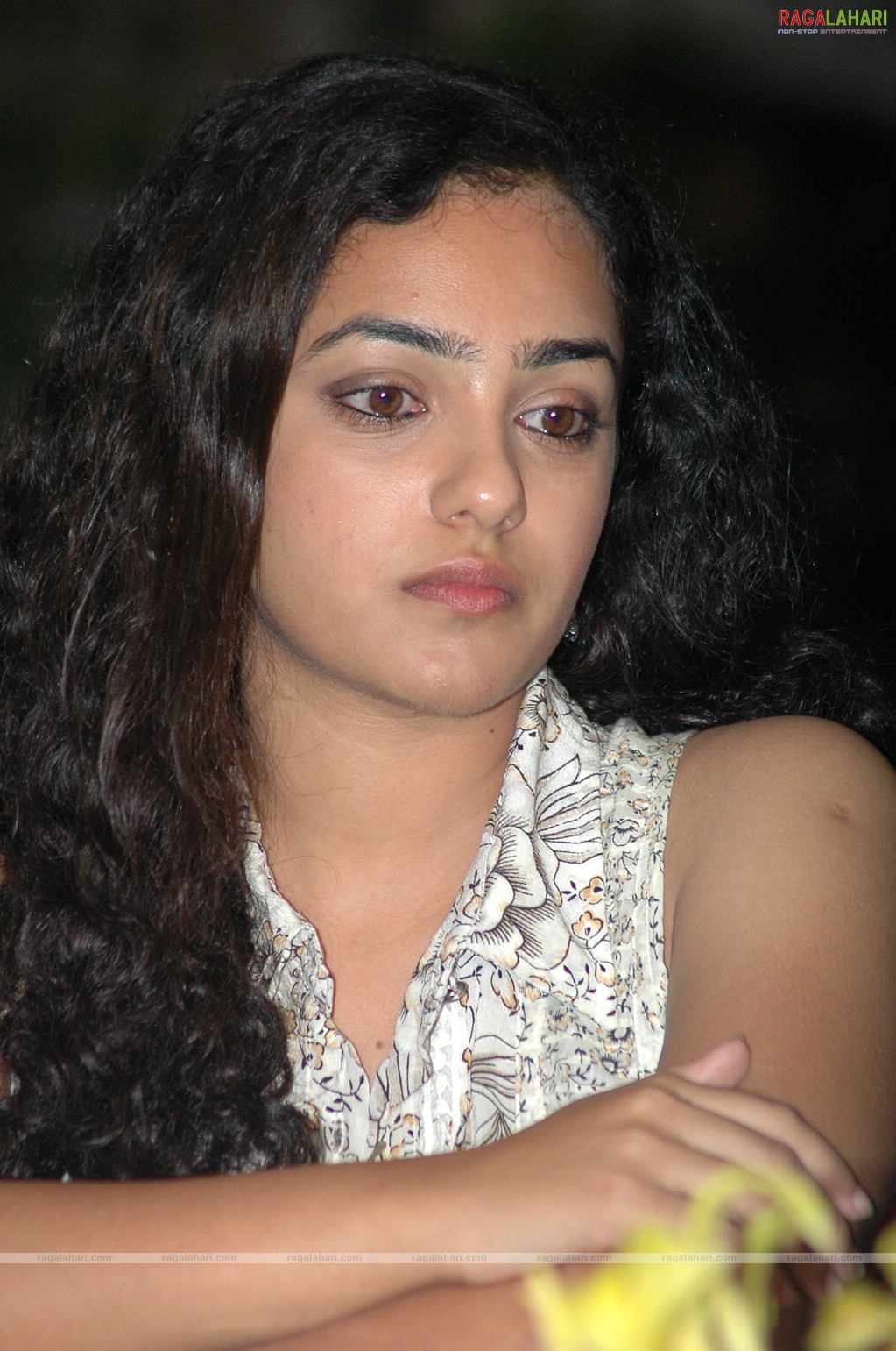 Nithya Menon at 180 Movie Press Meet, Hyderabad, Photo Gallery