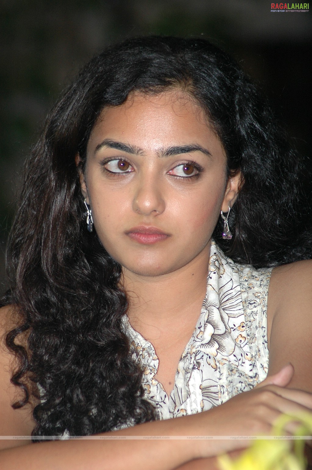 Nithya Menon at 180 Movie Press Meet, Hyderabad, Photo Gallery